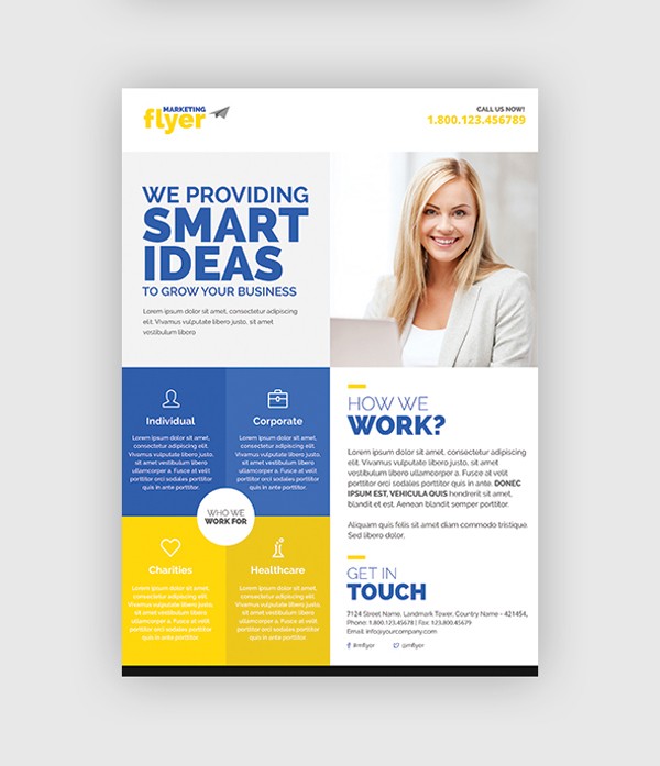 10 Design Tips To Make A Professional Business Flyer New Document Flyers Ideas