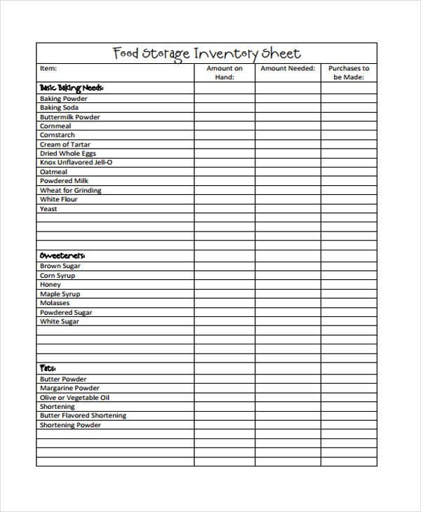 10 Inventory Sheet Templates Free Sample Example Format Download Document Lumber Spreadsheet