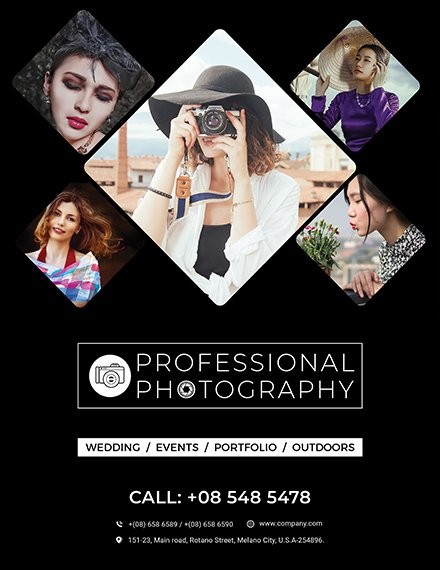 11 FREE Photography Flyer Templates Download Ready Made Document