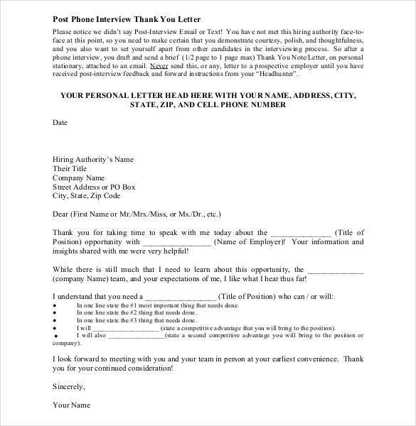 11 Thank You Email After Teaching Interview PDF DOC Free Document Subject For