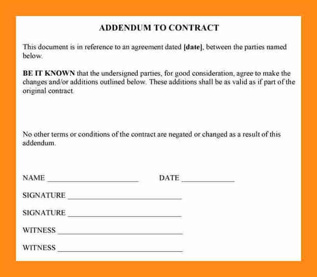 12 13 Addendum To Contract Form Jadegardenwi Com Document Sample