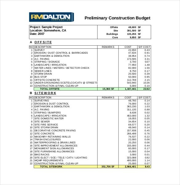 15 Budget Template For Mac Free Sample Example Format Download Document Spreadsheet