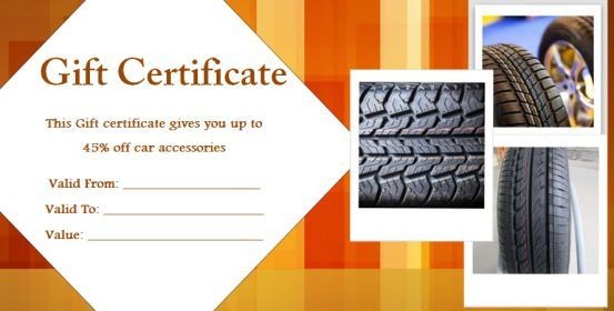 16 Personalized Auto Detailing Gift Certificate Templates Document Template