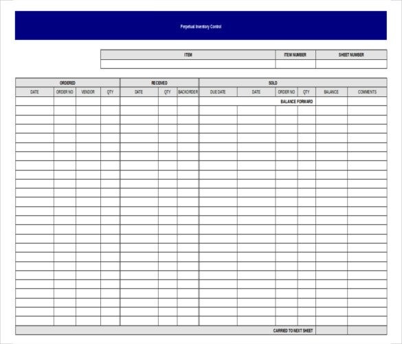 18 Stock Inventory Control S PDF DOC Free Premium Document Warehouse Management Excel
