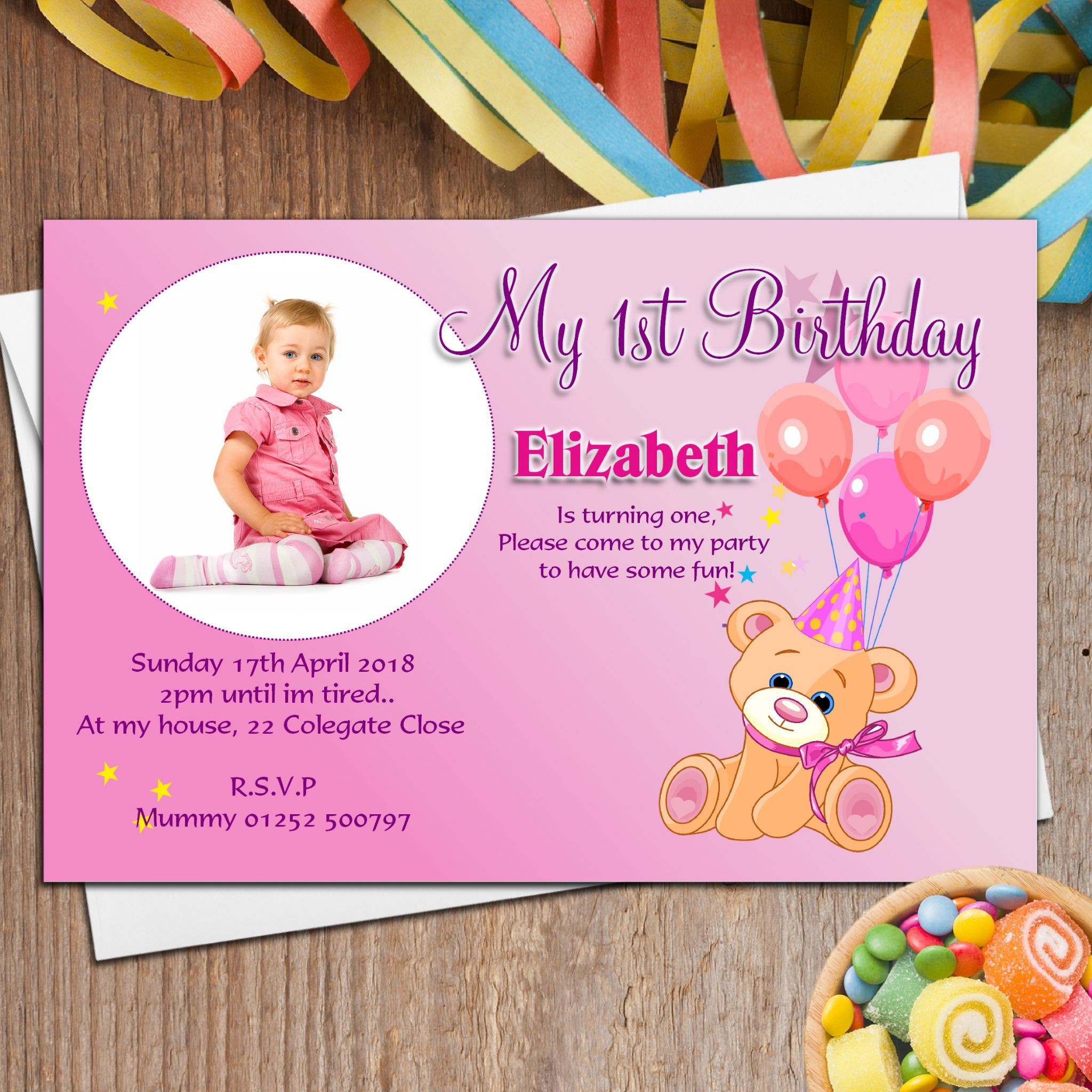 1st Birthday Invitation Cards For Baby Boy In India Dnyaneshwar Document Card Online
