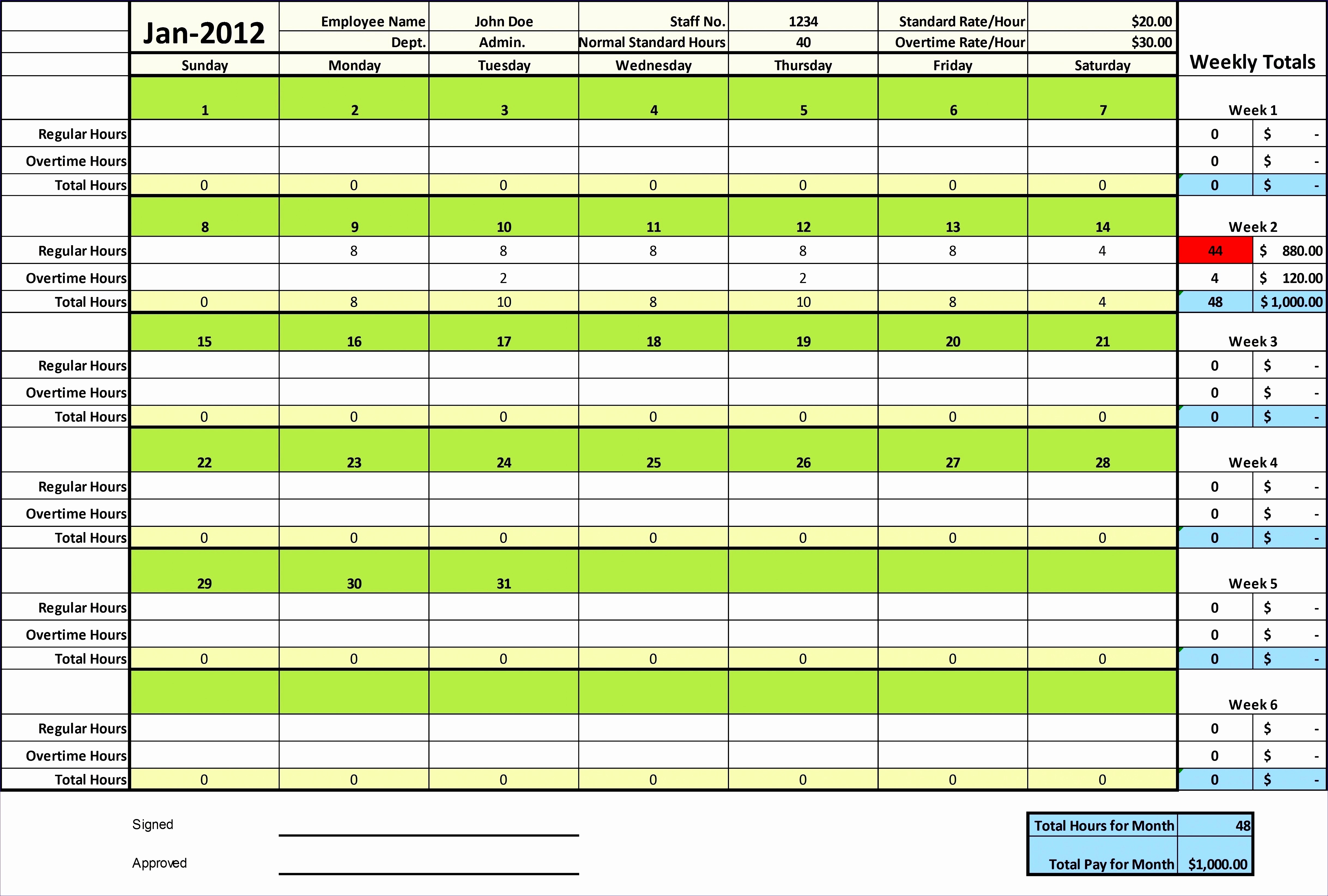 21 Day Fix Excel Spreadsheet Awesome