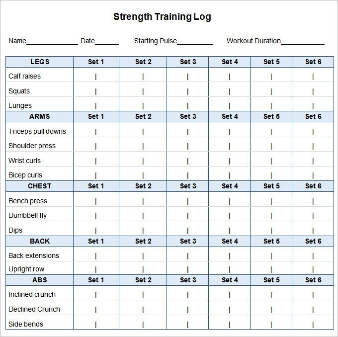 22 Workout Schedule Templates PDF DOC Free Premium Document Personal Training Plans