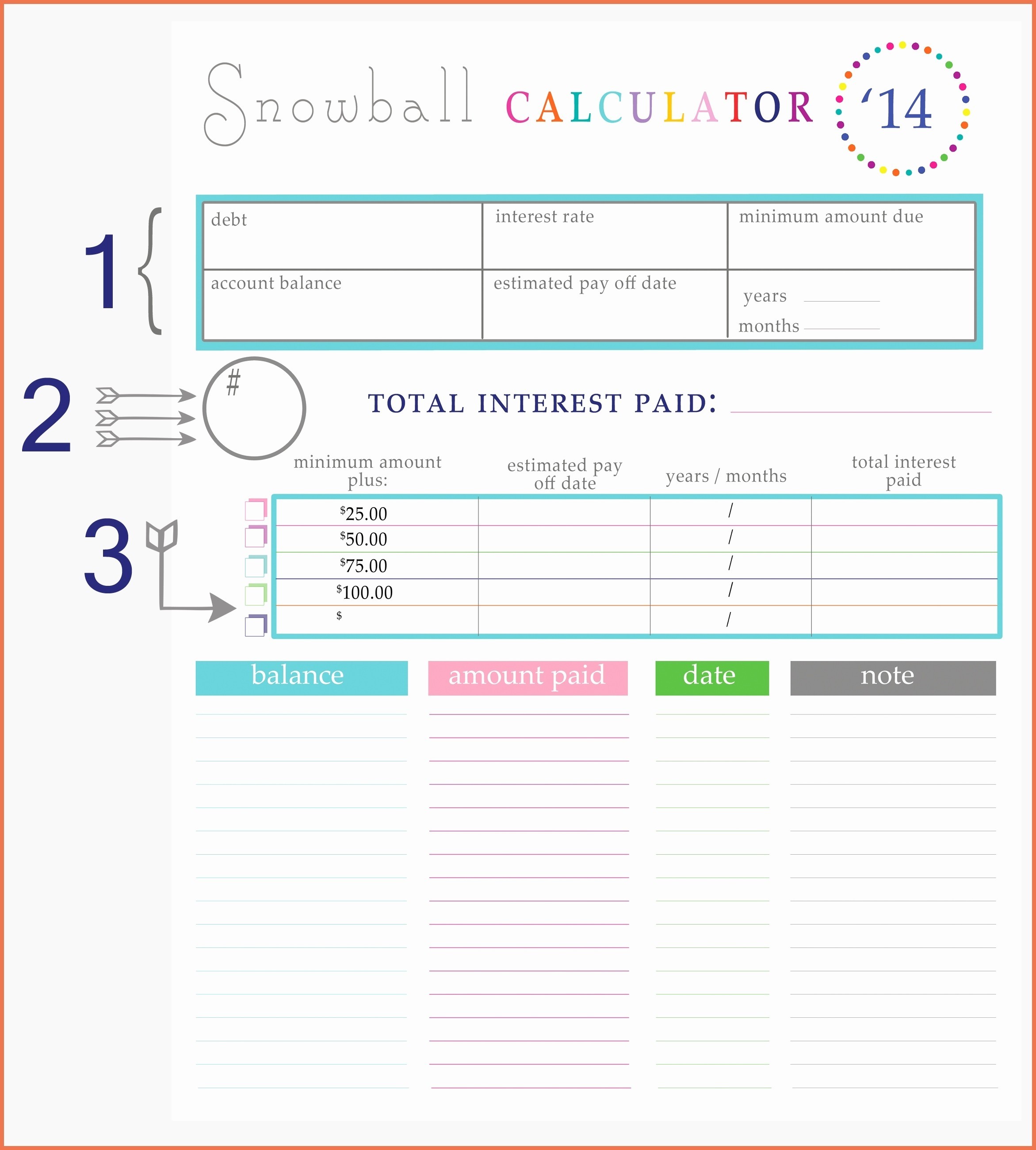 26 Unique The Debt Snowball Worksheet Answers Frescofusion Com Document Dave Ramsey