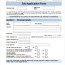 35 Free Job Application Form Template Document Applying