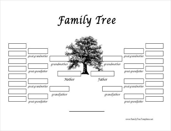 37 Family Tree Templates PDF DOC Excel PSD Free Premium Document Template With