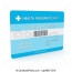 3d Render Of Health Insurance Card Over White All Personal Data Is Document Clip Art