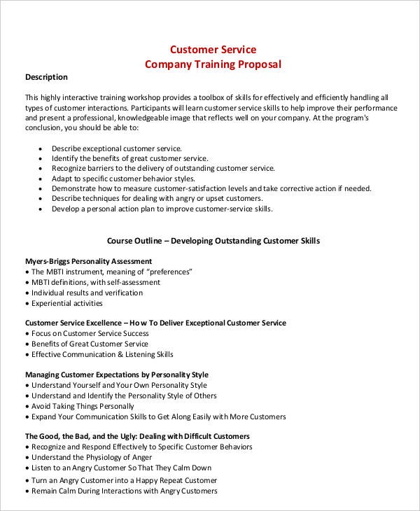 4 Training Business Proposal Templates Free Premium Document Workshop Sample