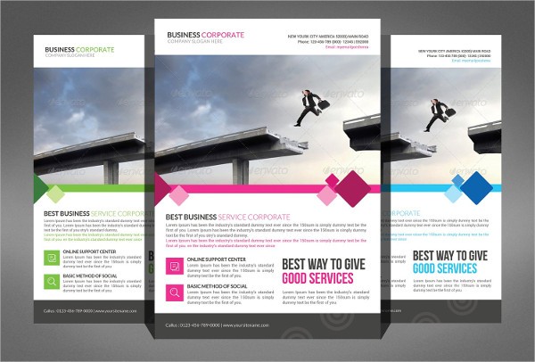 45 Business Flyer Designs Examples PSD AI EPS Vector