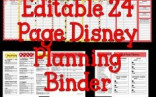 50 Best Disney Planning Binder Images On Pinterest Viajes Document Printables