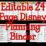 50 Best Disney Planning Binder Images On Pinterest Viajes Document Printables
