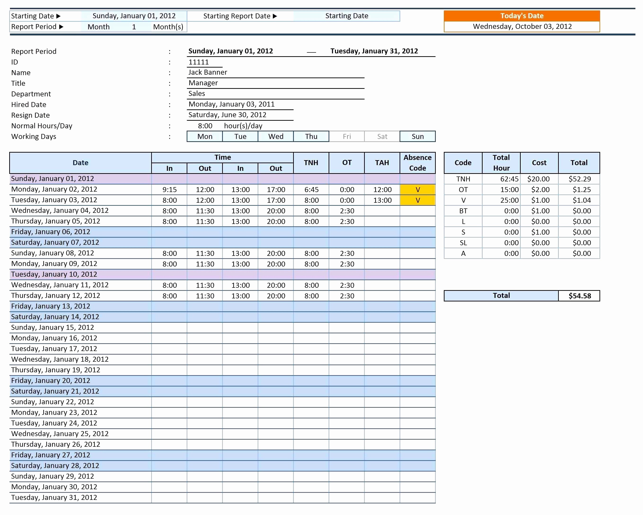 50 Fresh Fmla Rolling Calendar Tracking Spreadsheet DOCUMENTS Document