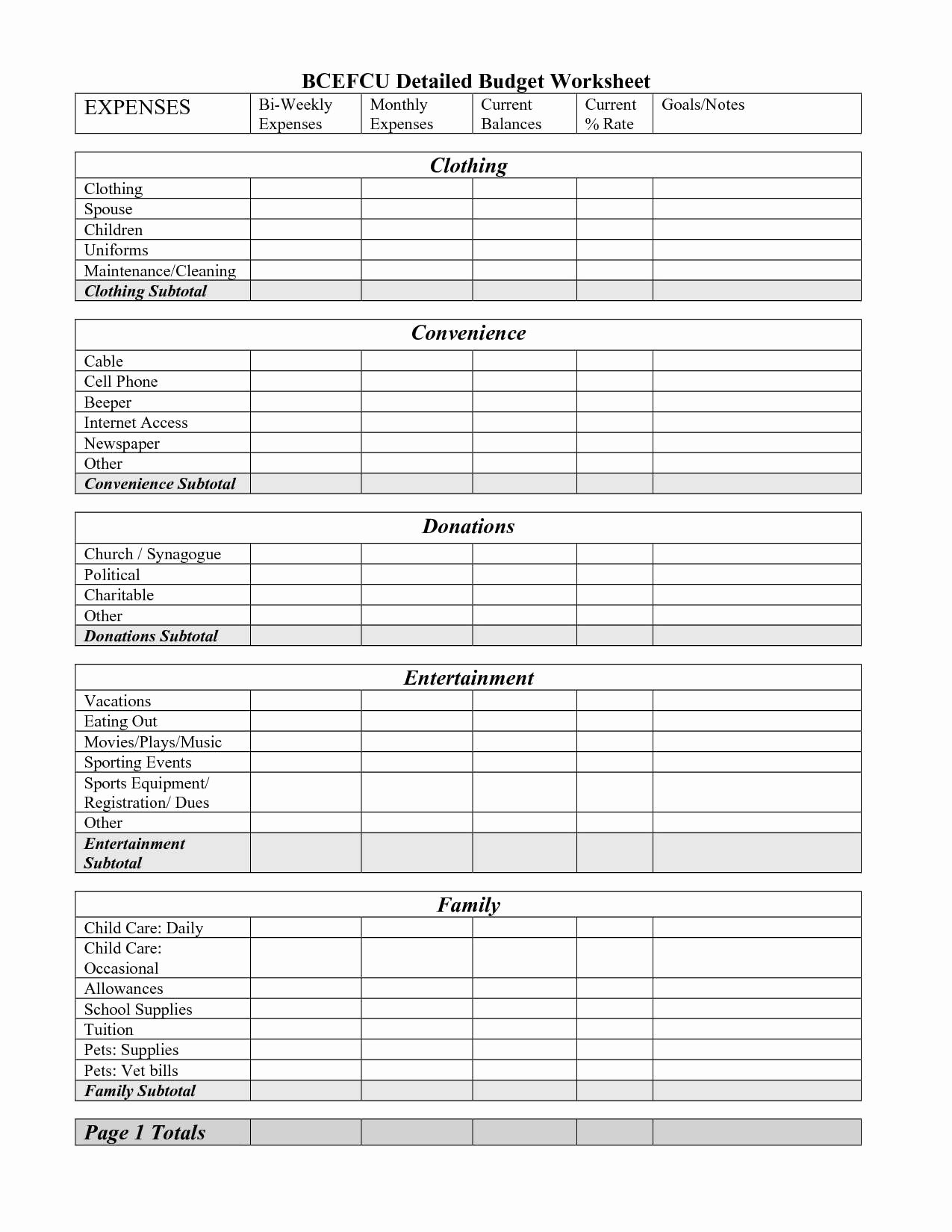 50 Luxury Monthly Budget Worksheet Dave Ramsey DOCUMENTS IDEAS Document
