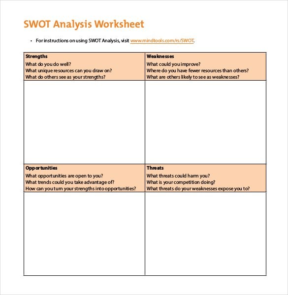 50 SWOT Analysis Template Free Word Excel PDF PPT Format Document Swot