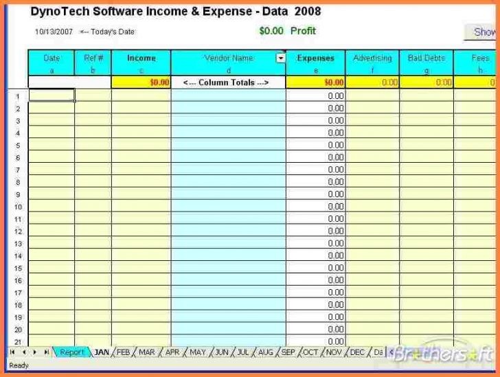 6 Small Business Tax Spreadsheet Template 87488814416