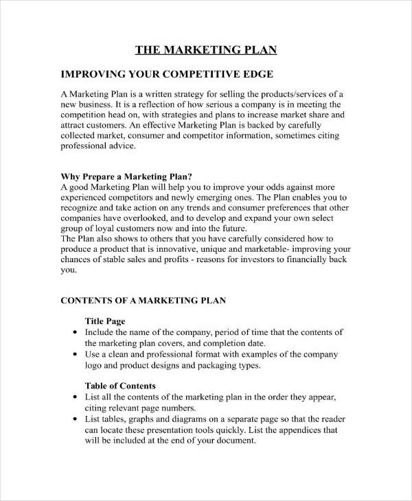 8 Startup Marketing Plan Templates PDF DOC Free Premium Document Template