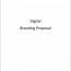 9 Branding Proposal Samples Templates Word PDF Document Sample
