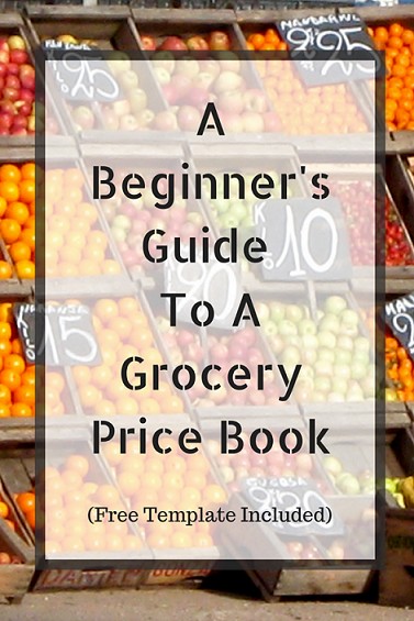 A Beginners Guide To Grocery Price Book Free Template Included Document Excel