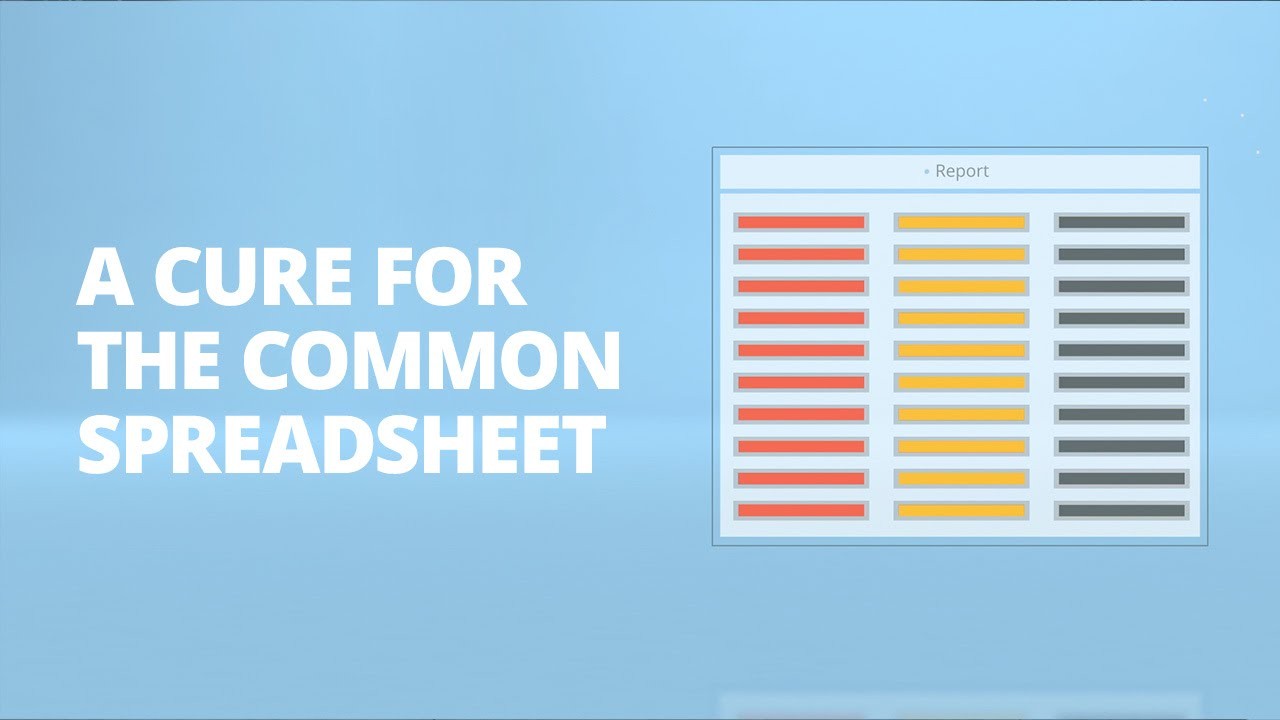 A Cure For The Common Spreadsheet YouTube Document