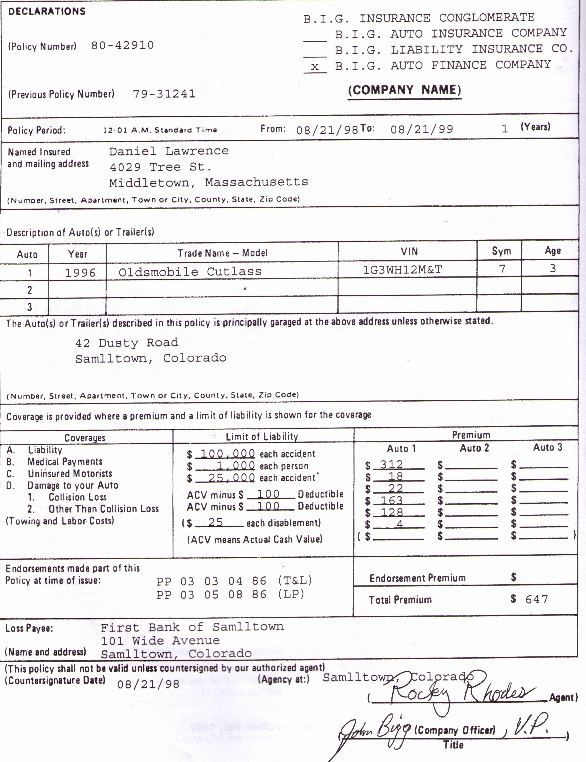 Abc Car Insurance Contact Number Unique Document