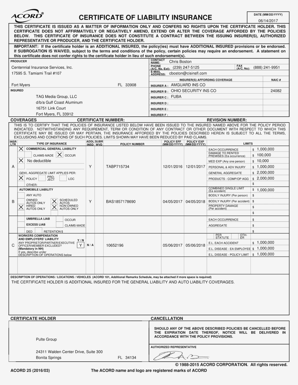 Acord Agent Of Record Form Fillable Unique 14 Resume Document