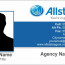 Allstate Bc 4 Insurance Business Cards Templates Ordering Document All State Card