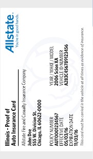 Allstate Mobile Apps On Google Play Document Car Insurance Cards