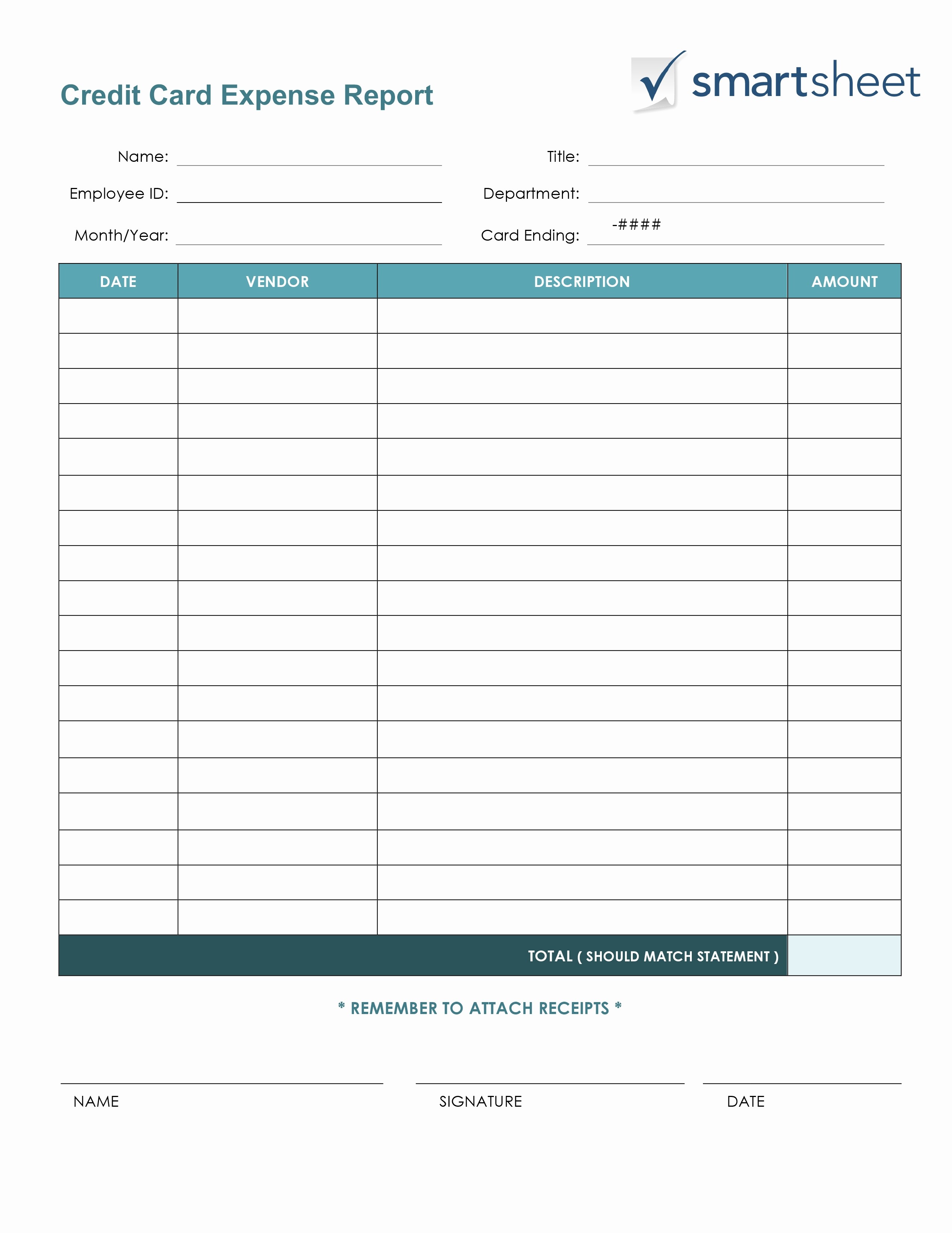 Annual Expense Report Template Beautiful 50 Best Business Document