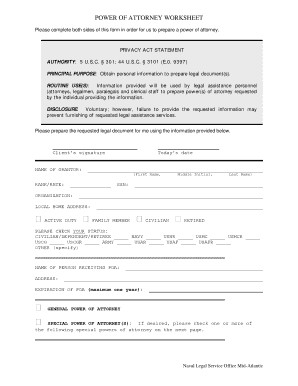 Army Jag Power Of Attorney Form Fill Online Printable Fillable Document