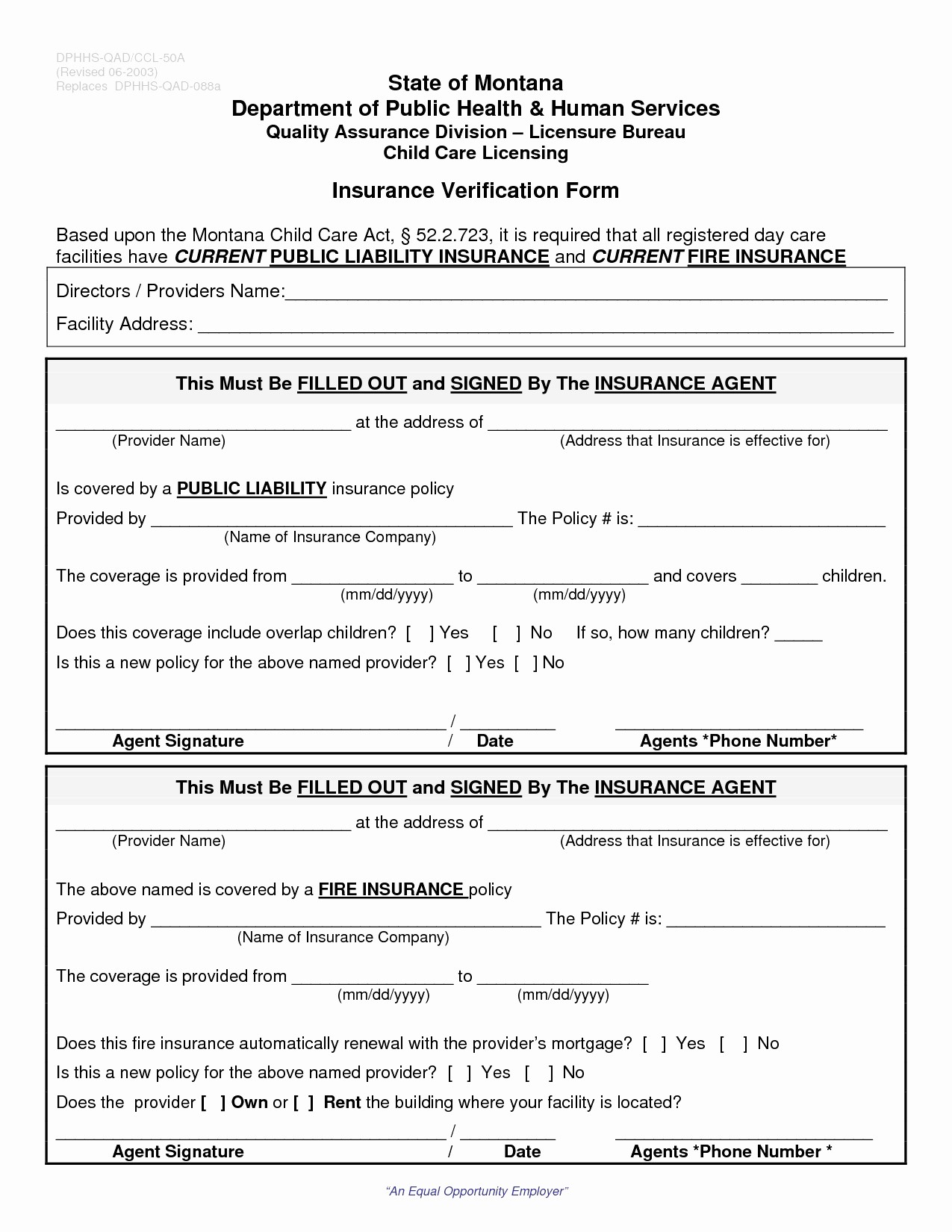 Auto Insurance Verification Form Template 8 Reasons Why Document