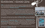 Bachelor Bachelorette Party Invitation Part Of Wedding Package Document Email Invitations