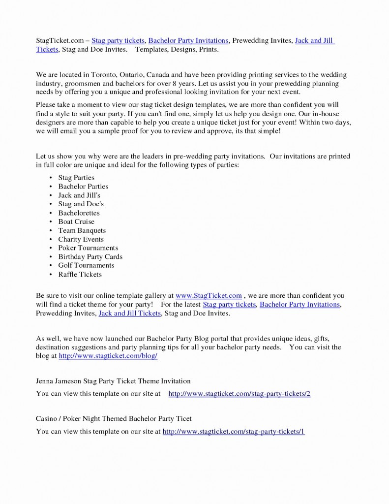 Bachelorette Party Email Template Austinroofing Us
