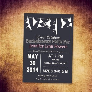 Bachelorette Party Invitations Inexpensive Document