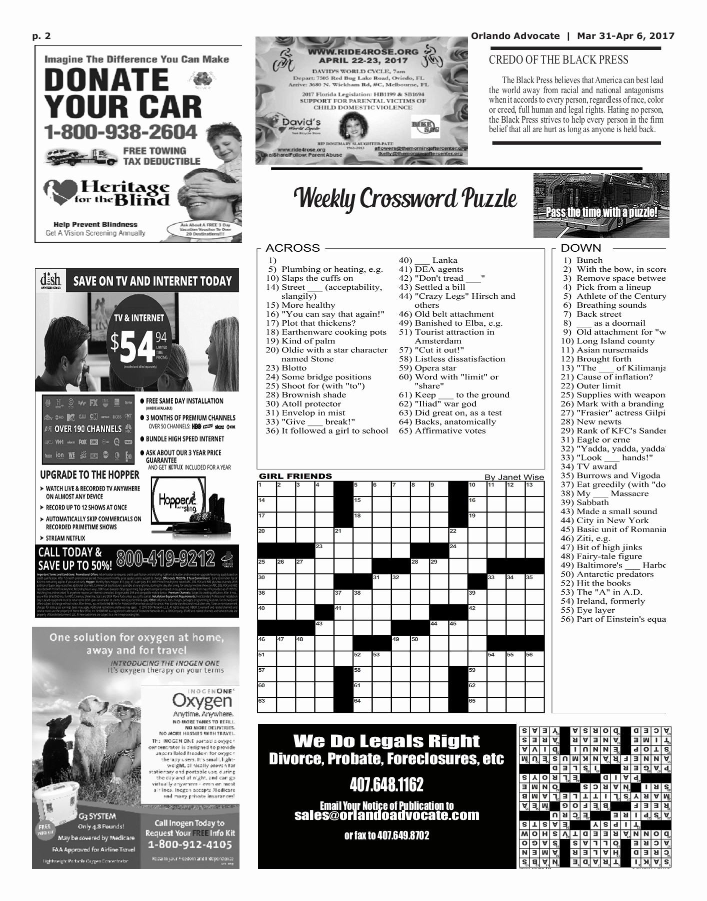 Bad Look Crossword Fresh 2017 03 31 Pages 1 12 Text Version Document