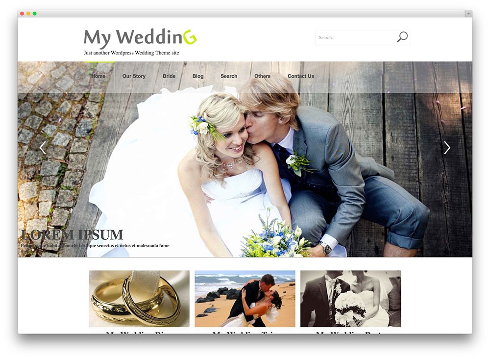 Best Free Wedding Website Templates 20 Beautiful And Wordpress Document Template Download