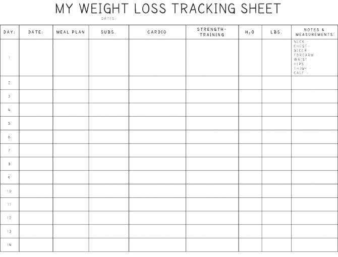Biggest Loser Spreadsheet Motuoqishi Com Document Tracking Sheet