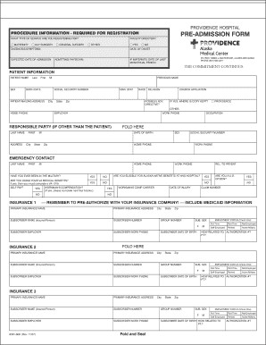 Blank Hospital Discharge Papers Fill Online Printable Fillable Document Fake