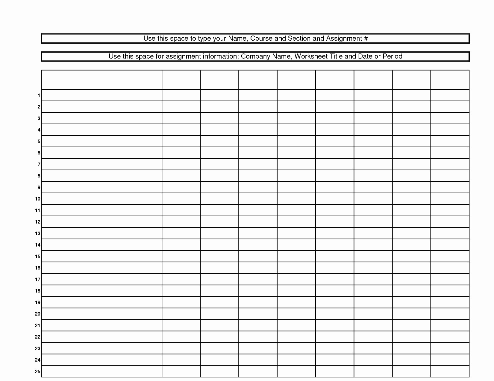 Blank Inventory Sheets Printable Luxury Weekly Spreadsheet