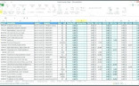 Business Excel Spreadsheets Accounting Spreadsheet Simple Document