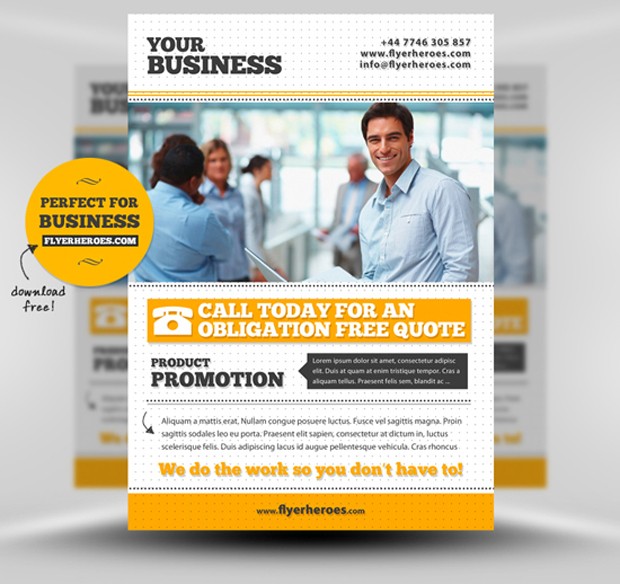 Business Flyer Templates Free Printable New Document