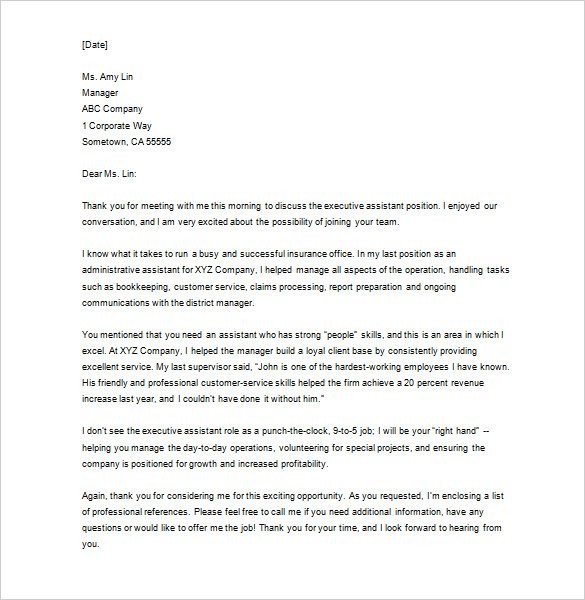 Business Thank You Letter 10 Free Word Excel PDF Format Document For