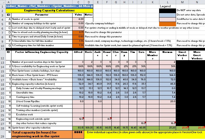 Capacity Planning Template Best Photo Gallery For Website Document In Excel Spreadsheet