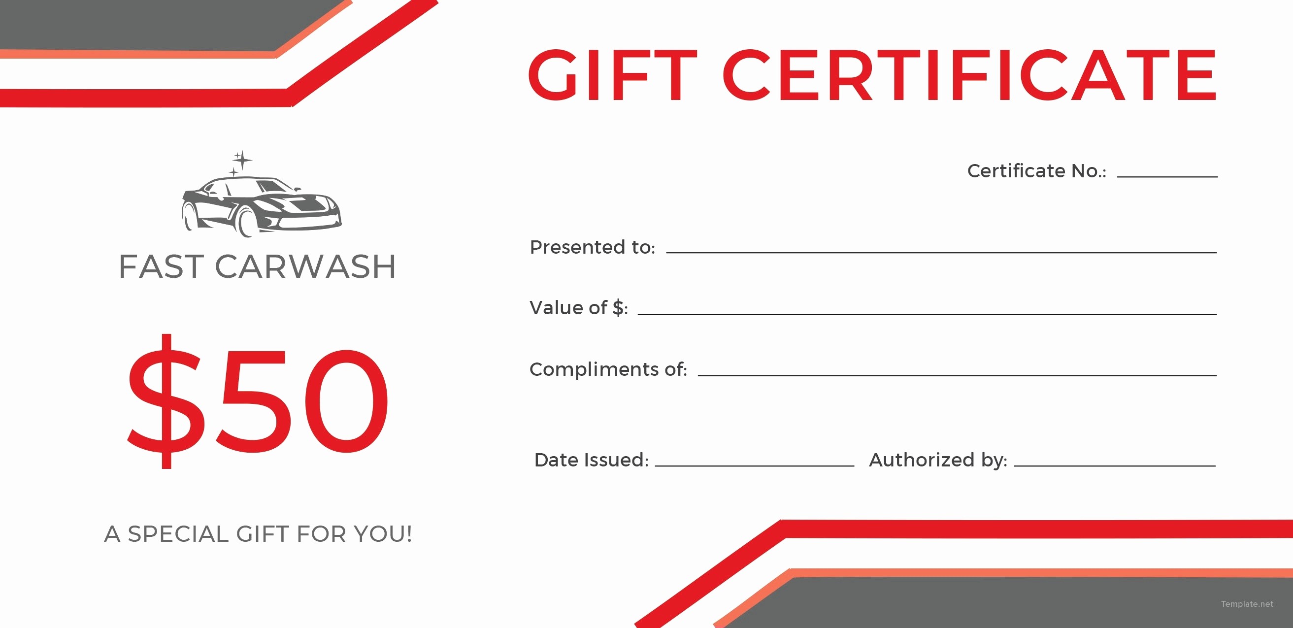 Car Detailing Gift Certificate S Lovely Auto Detail Document