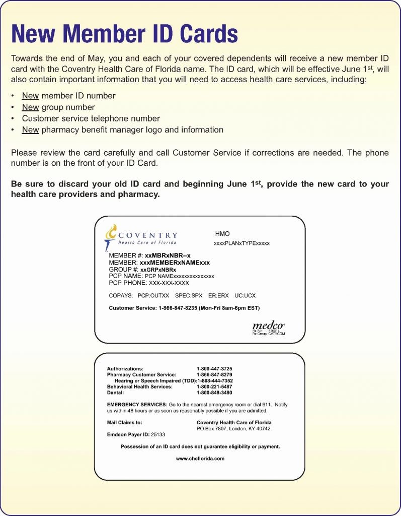 Card Template Insurance Free Bmwf1blog Com Document Fake