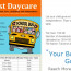Child Care Flyers Examples Daycare Samples Twentyhueandico Document Sample Of
