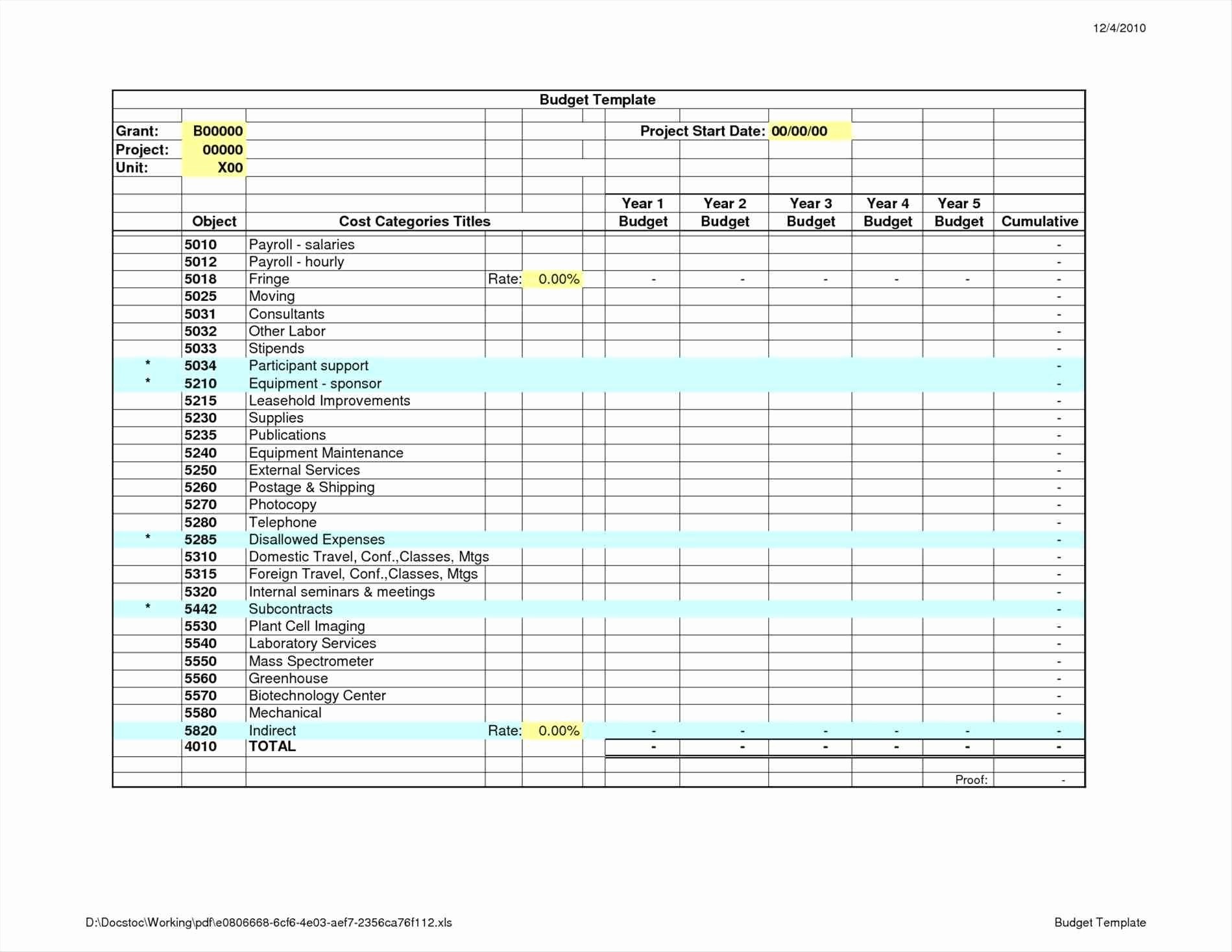 College Application Checklist Spreadsheet New Document